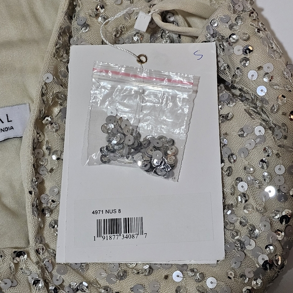 MAC DUGGAL size 8 BEADED FRINGE SEQUINED MINI DRESS Womens - Picture 5 of 7